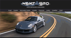 Desktop Screenshot of nextauto.fr